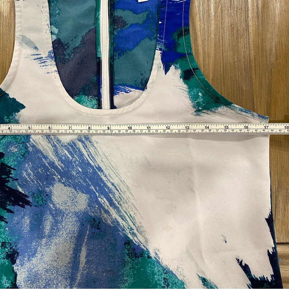 Halston Watercolour Tank Top/Shell - Picture 5 of 6